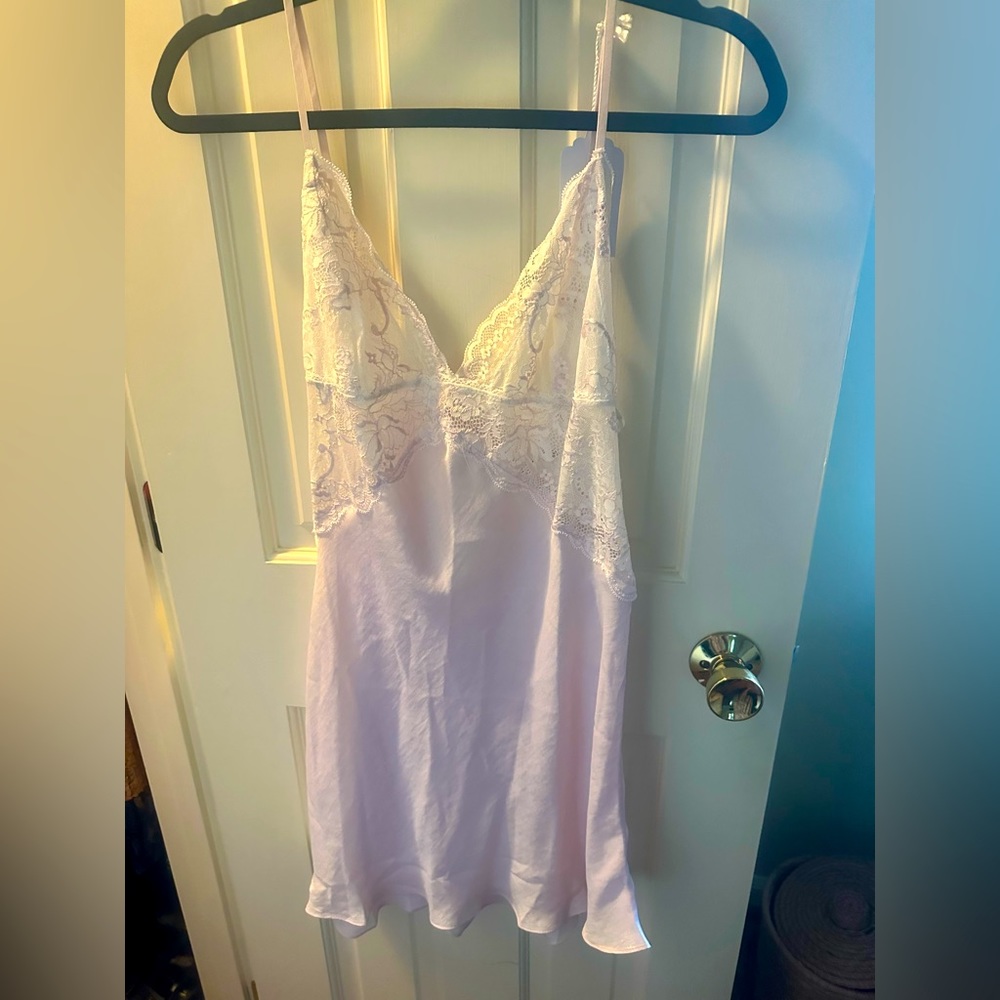 In Bloom by Jonquil NWT lace chemise, size large